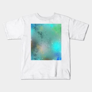 Fire Opal Gemstone Turquoise Kids T-Shirt